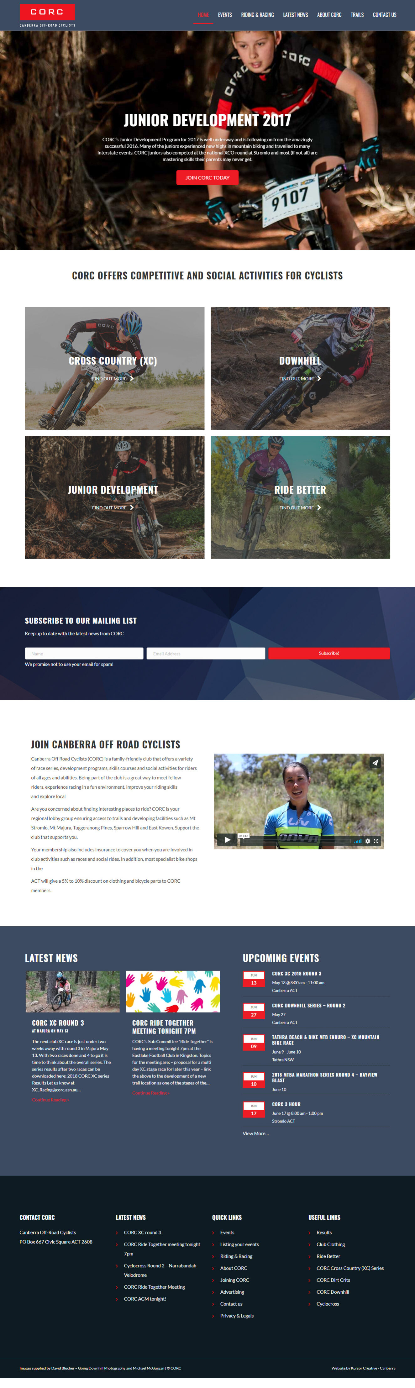 Canberra Off-road Cyclists