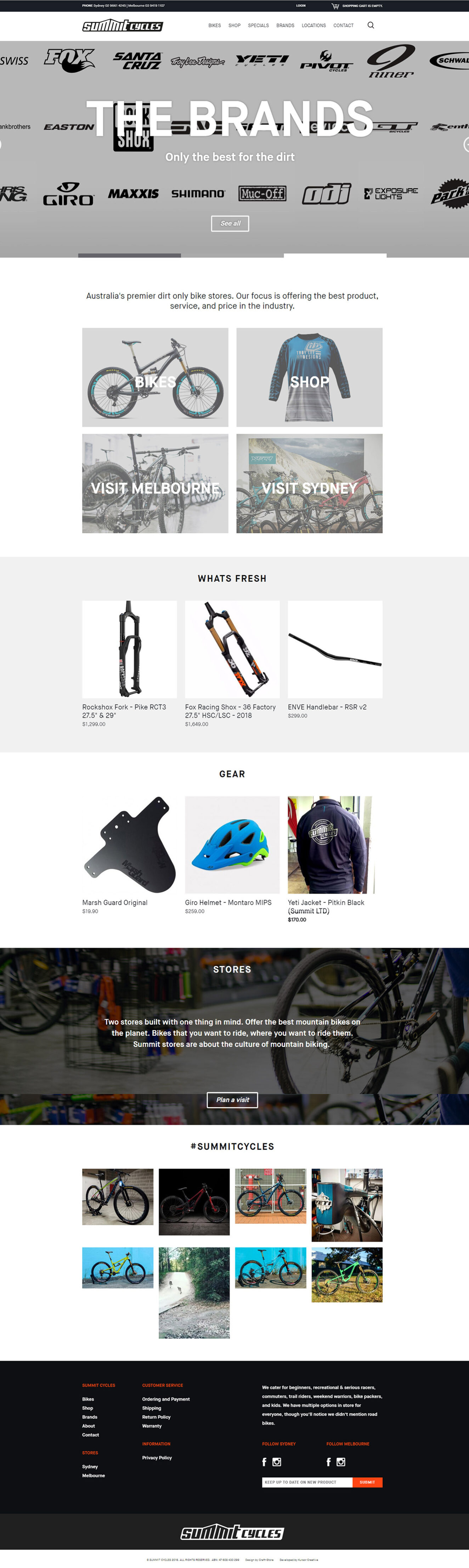 Summit Cycles Mountain Bike Store