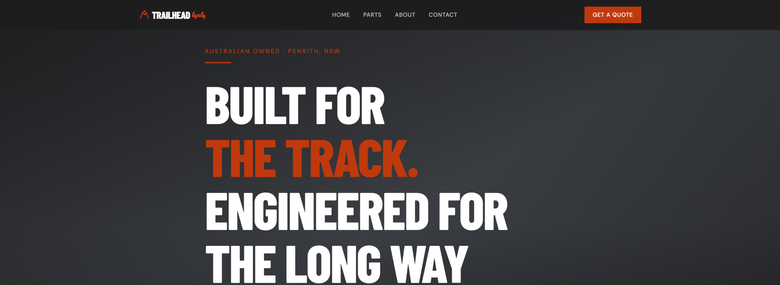 Trailhead 4x4 free HTML theme