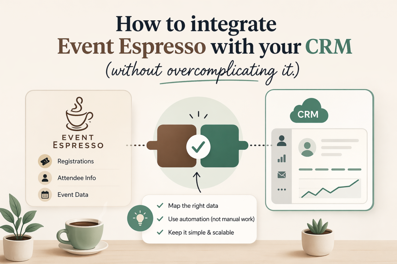 Event Esspreoo into your CRM
